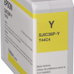 Картридж Epson ColorWorks Ink C6500/C6000 (yellow), 80 мл