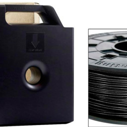 Пластик на катушке в картридже XYZprinting ABS (black) 1,75 мм x 600гр