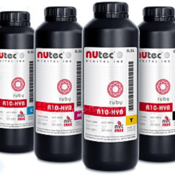 УФ-чернила NUtec Ruby R10-HYB (Light Cyan), 500 мл (бутылка)