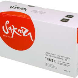 Тонер-картридж SAKURA TN325BK для Brother (black), 4000 стр. (PP051639)