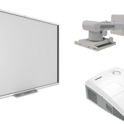 Интерактивный комплект SMART Board SBM787V + Vivitek DW770UST + WM-3