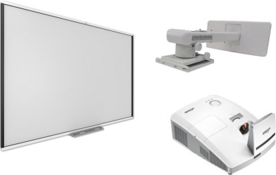 Интерактивный комплект SMART Board SBM787V + Vivitek DW770UST + WM-3