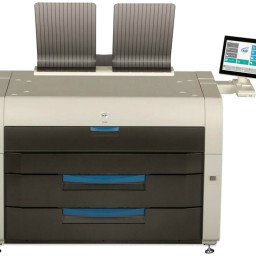 Твердочернильный лазерный плоттер KIP 7970, 4 рулона