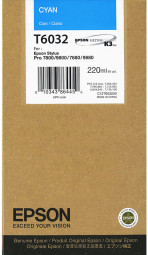 Картридж Epson T6032 (cyan) 220 мл