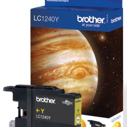 Картридж Brother LC-1240Y (yellow), 600 стр.