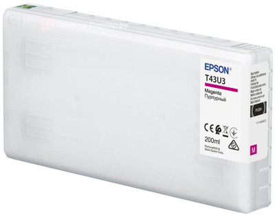 Картридж Epson Ultrachrome T43U (magenta), 200 мл