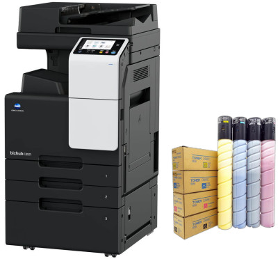 МФУ Konica Minolta bizhub C257i компл. (осн. блок, рев. автопод. DF-633, тумба DK-518x, тонер TN227)