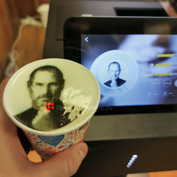 Кофе-принтер Evebot Fantasia Color (белый)