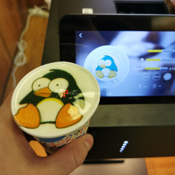 Кофе-принтер Evebot Fantasia Color (белый)