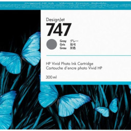 Картридж HP 747 (gray), 300 мл