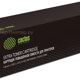 Картридж лазерный Cactus CS-FX10-MPS черный (3000стр.) для Canon L100/L120/4140/MF4380dn/D420/D480