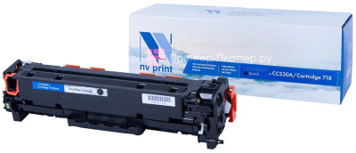 Картридж NVP совместимый NV-CC530A/NV-718 Black универсальные для HP/Canon Color LaserJet CP2024/ CP2024n/ CP2024dn/ CP2025/ CP2025n/ CP2025dn/ CP2026/ CP2026n/ CP2026dn/ CP2027/ CP2027n/ CP2027dn/ LBP 7200 i-Sensys 7200cdn/ 7210/ 7210Cdn/ 7660/ 7660Cdn/