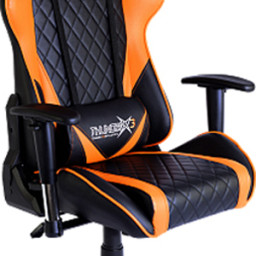 Профессиональное игровое кресло ThunderX3 TGC15-BO (оранжево-черный)
