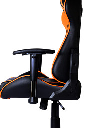 Профессиональное игровое кресло ThunderX3 TGC15-BO (оранжево-черный)