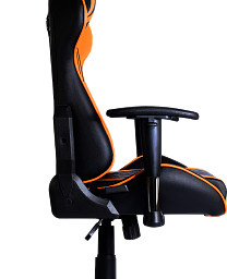Профессиональное игровое кресло ThunderX3 TGC15-BO (оранжево-черный)