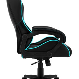 Профессиональное игровое кресло ThunderX3 BC1 (черно-голубой)