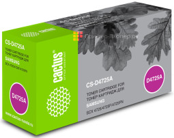 Картридж лазерный Cactus CS-D4725A черный (3000стр.) для Samsung SCX-4725/4725F/4725FN