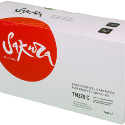 Тонер-картридж SAKURA TN325C для Brother (cyan), 3500 стр. (PP051836)