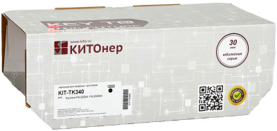 Тонер-картридж КИТОнер KIT-TK340 (black), 12000 стр. (PP100975)