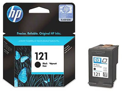 Картридж HP 121 (black), 200 стр.