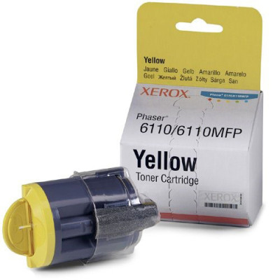 Тонер-картридж Xerox Toner Cartridge Phaser 6110 (yellow), 1000 стр. (PP013013)