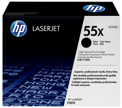 Тонер-картридж HP 55x (black), 12500 стр (PP009957)