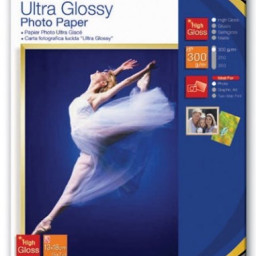 Бумага Epson Ultra Glossy Photo Paper, глянцевая, 13 x 18 см (127 x 178 мм), 300 г/кв.м (50 листов)