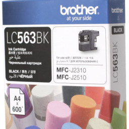 Картридж Brother LC-563BK (black), 600 стр.