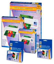 Пленка для ламинирования пакетная ProfiOffice, 100 х 146 мм, 125 мкм, глянцевая, 100 шт.