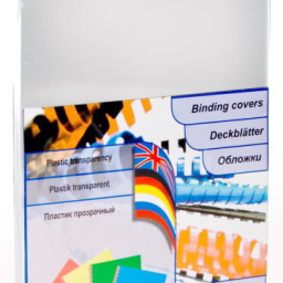 Обложки ProfiOffice, A4, пластик, 200 мкм, двусторонние глянец/мат, бесцветные, 100 шт.