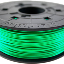 Пластик на катушке в картридже XYZprinting ABS (green) 1,75 мм x 600гр