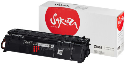 Тонер-картридж SAKURA Q7553A для HP Color LaserJet (black), 3000 стр. (PP052387)