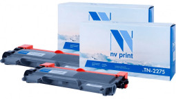 Картридж NVP совместимый NV-TN-2275T-SET2 для Brother DCP-7030/ DCP-7040/ DCP-7045N/ MFC-7440N/ MFC-7840W (2600k) (2 шт)
