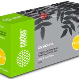 Картридж лазерный Cactus CS-WC4118 006R01278 черный (8000 стр.) для Xerox WorkCentre 4118