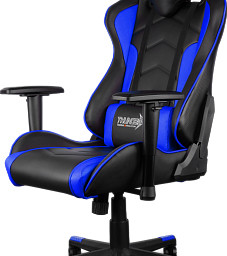 Профессиональное игровое кресло ThunderX3 TGC22-BB (сине-черный)
