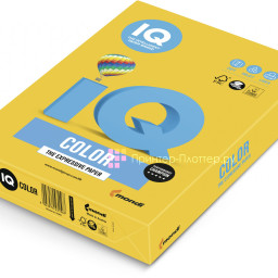 Бумага Mondi IQ Color Intensive SY40, матовая, A3 (297 x 420 мм), 160 г/кв.м, солнечно-желтая (500 листов)