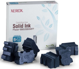 Чернила Xerox Solid Ink Phaser 8860 (cyan) набор, 6 x 2330 стр.