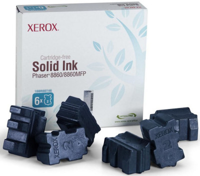 Чернила Xerox Solid Ink Phaser 8860 (cyan) набор, 6 x 2330 стр.