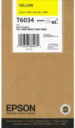 Картридж Epson T6034 (yellow) 220 мл
