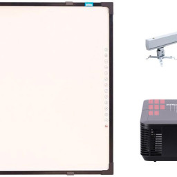 Интерактивный комплект IQBoard DVT T087 + InFocus IN114BBST + Wize WTH140