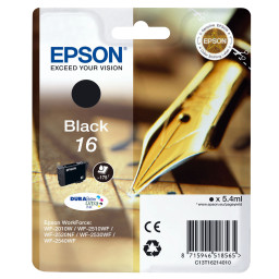 Картридж Epson DURABrite Ultra Ink 16 Singlepack (black) (C13T16214012, C13T16214010)