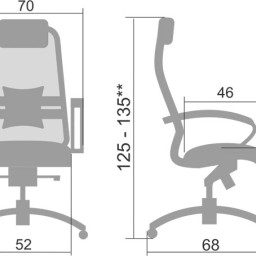 Офисное кресло Метта SAMURAI SL-1 (темно-коричневый)