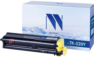 Картридж NVP совместимый NV-TK-520 Yellow для Kyocera FS C5015/ C5015N (4000k)