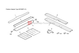 Ricoh адаптер финишера Finisher Adapter Type M7