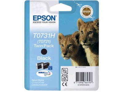 Картридж Epson T0731H,T0721 комплект (black) 2шт