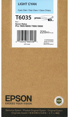 Картридж Epson T6035 (light cyan) 220 мл