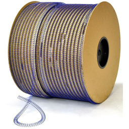 Пружины в бобине HY металлические, шаг 3:1, диаметр 3/8, синие, 43000 петель