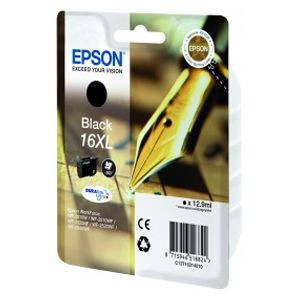 Картридж Epson DURABrite Ultra Ink 16XL Singlepack (black) (C13T16314012, C13T16314010)