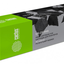 Картридж лазерный Cactus CS-CF244A черный (1000 стр.) для HP LJ M15 Pro/M15a Pro/M28a Pro MFP/M28w Pro MFP