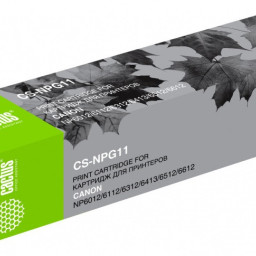 Картридж лазерный Cactus CS-NPG11 черный (5000стр.) для Canon NP6012/6112/6212/6312/6412/6512/6612